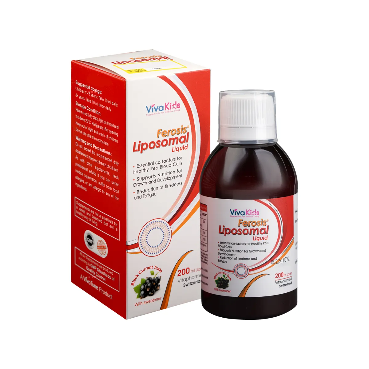 شربت فروسیس لیپوزومال ویوا کیدز