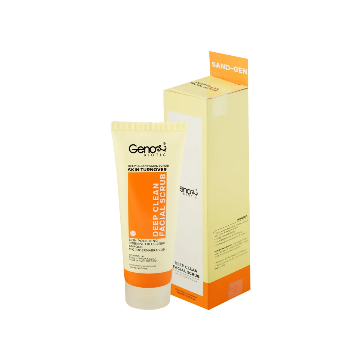 اسکراب قوی صورت ژنوبایوتیک مدل Sand-Gen