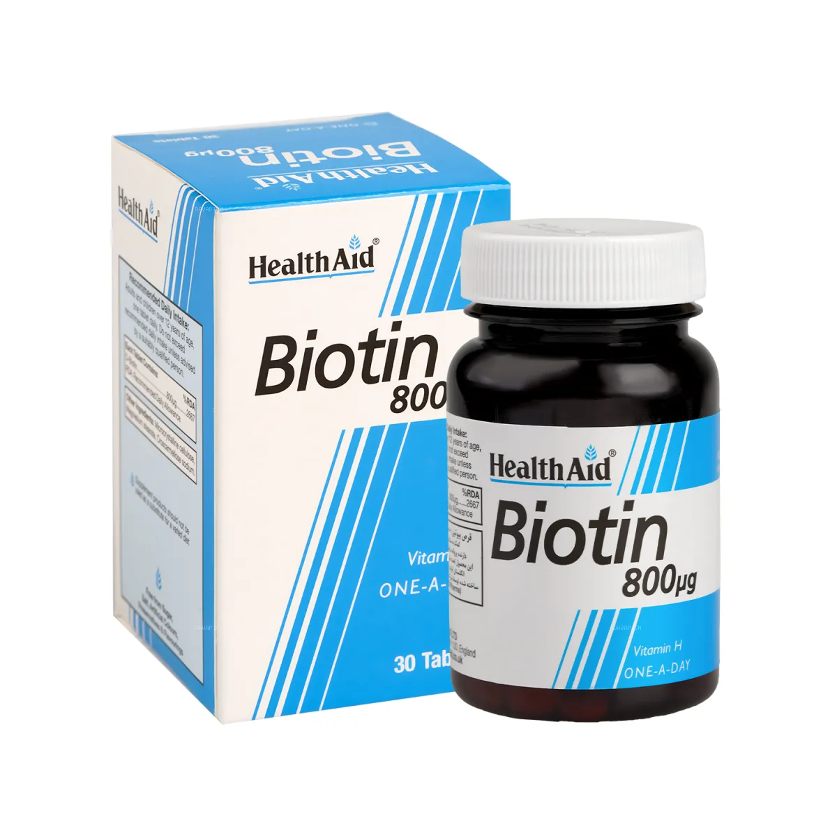 قرص بیوتین هلث اید 800 میکروگرم