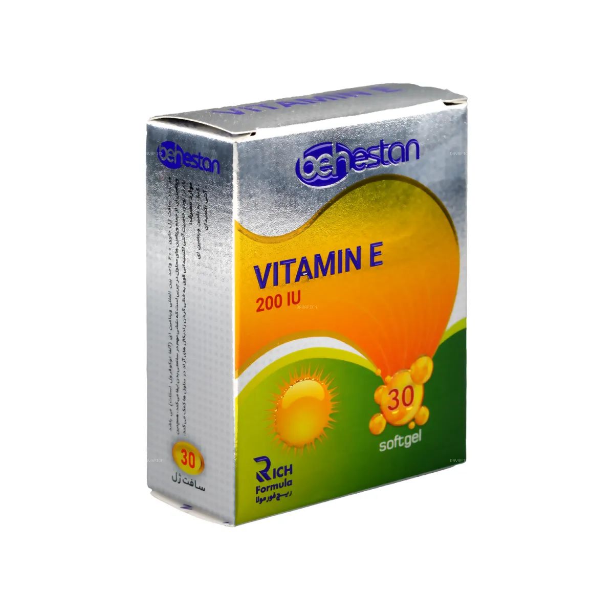 قرص ویتامین E بهستان 200 واحد