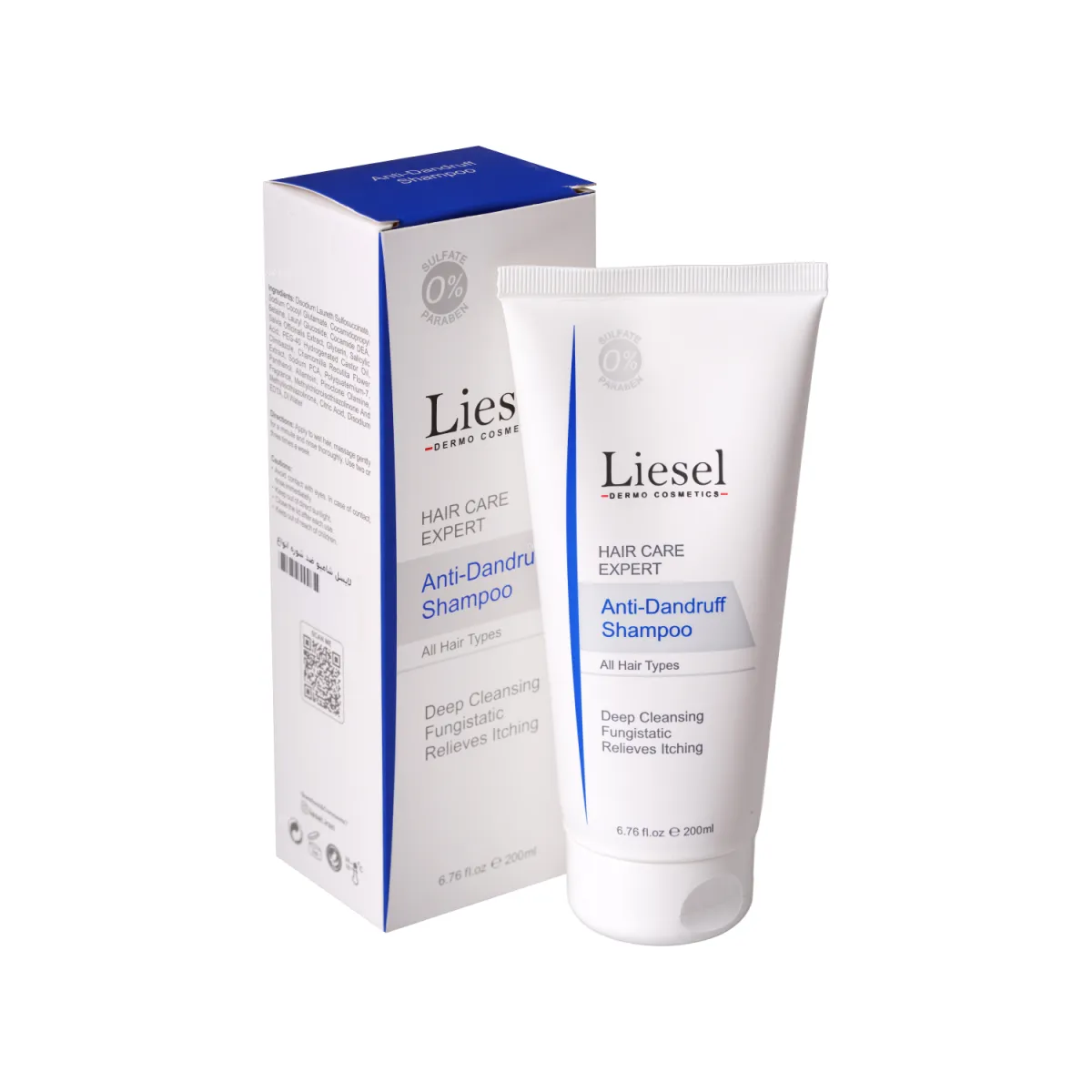 شامپو ضد شوره لایسل مناسب انواع مو 200 میلی لیتر