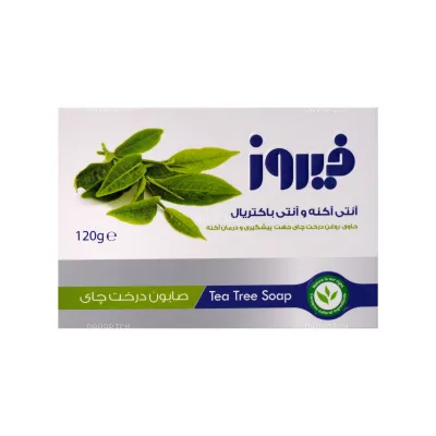 صابون آنتی باکتریال فیروز حاوی عصاره درخت چای