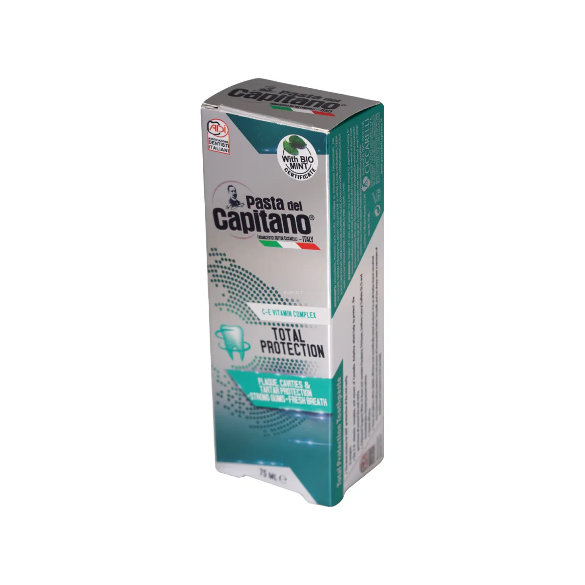 خمیر دندان پاستا دل کاپیتانو مدل Total Protection