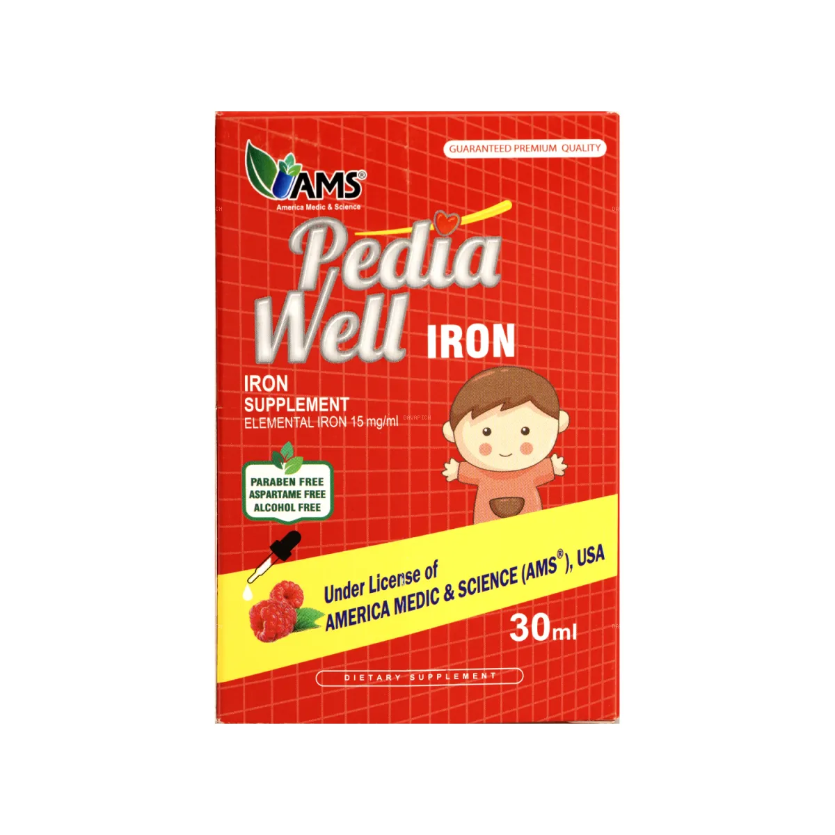 قطره پدیاول آهن ای ام اس