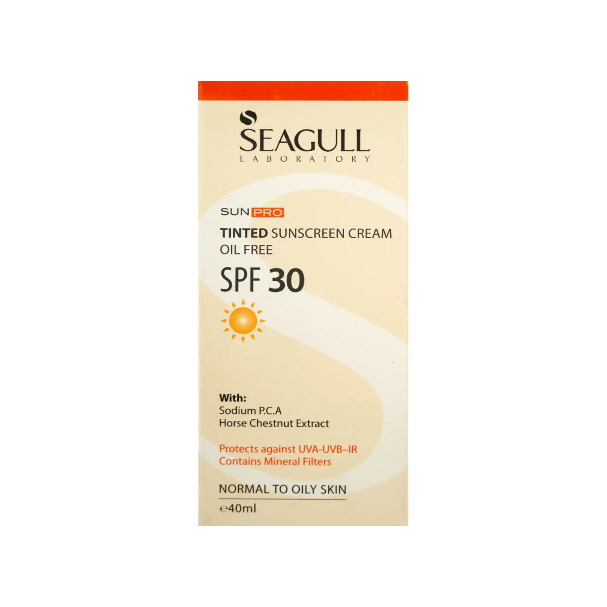 کرم ضد آفتاب SPF30 سی گل رنگی مناسب پوست معمولی تا چرب