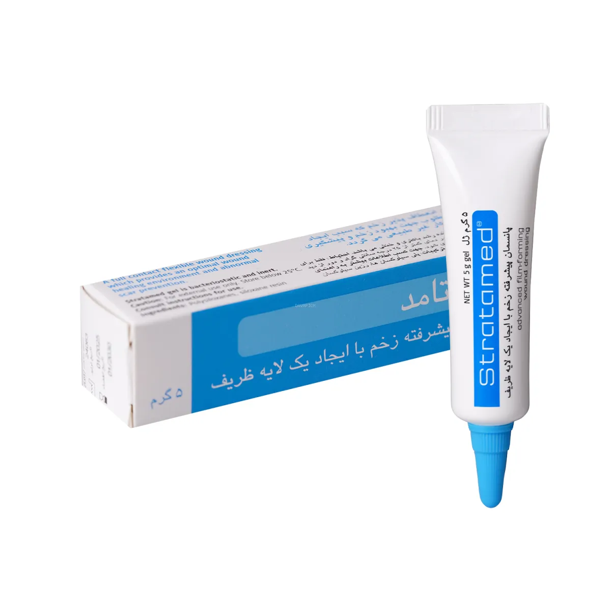 ژل استراتامد پانسمان پیشرفته زخم استرات فارما 5 گرمی