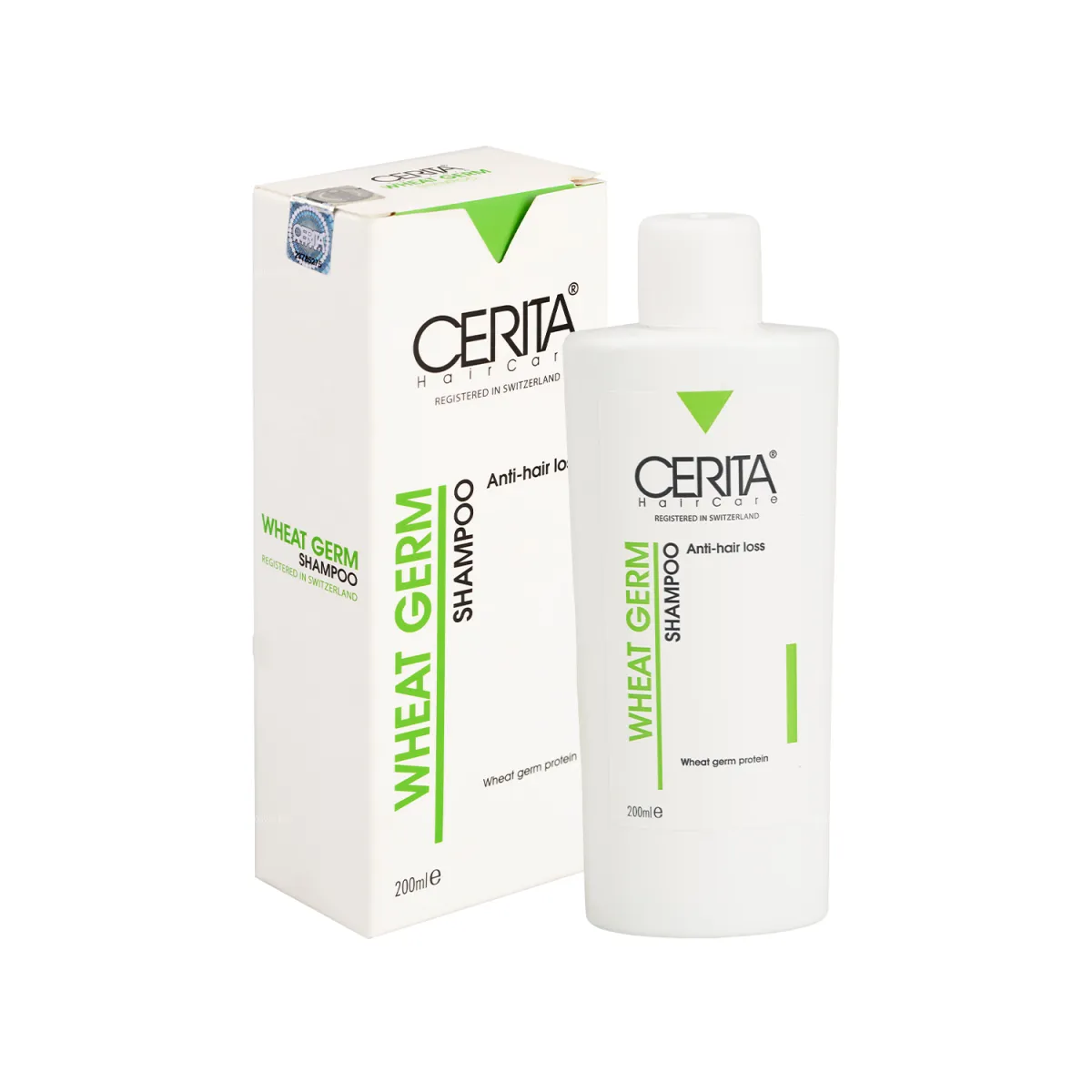 شامپو تقویت کننده سریتا حاوی جوانه گندم 200 میلی لیتر
