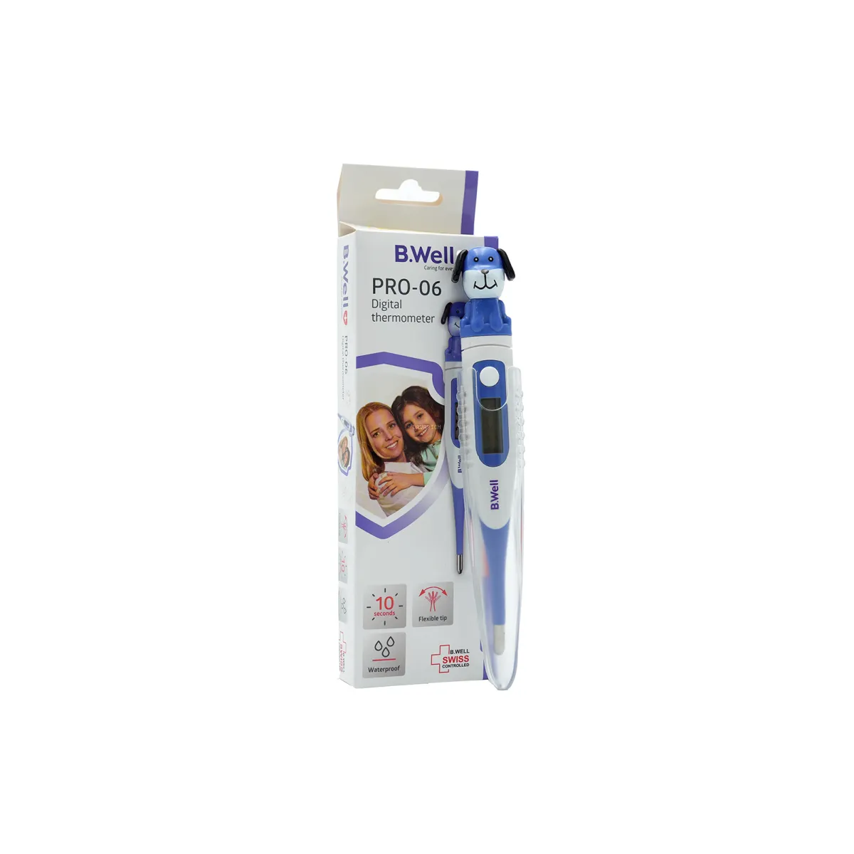 دماسنج دیجیتال مدل PRO-06 بی ول B.Well طرح عروسکی