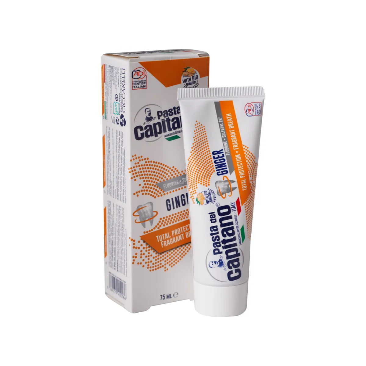 خمیر دندان پاستا دل کاپیتانو حاوی زنجبیل