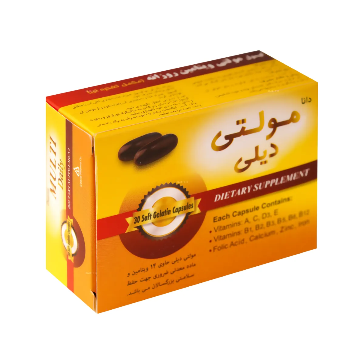 کپسول مولتی دیلی دانا