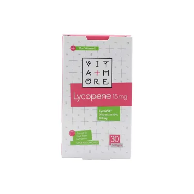 کپسول لیکوپن ویتامور 15 میلی گرم