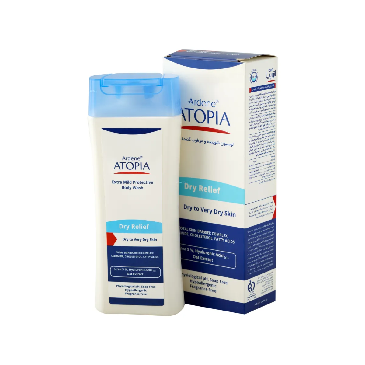 لوسیون شوینده و مرطوب کننده بدن آردن سری آتوپیا مناسب پوست خشک