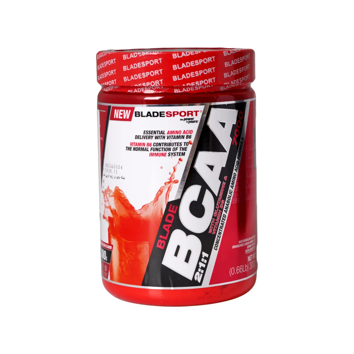 پودر آمینو اسید بی سی ای ای بلید اسپرت طعم هندوانه 300 گرم