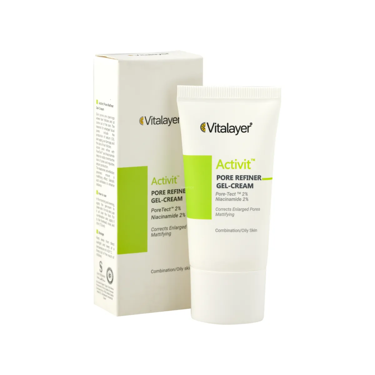کرم ژل جمع کننده منافذ پوست ویتالیر سری Activit