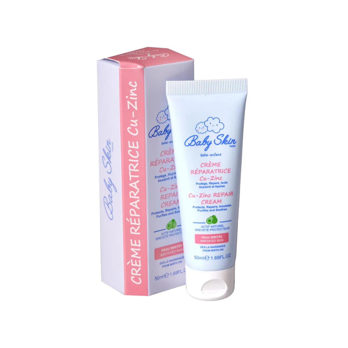 کرم ضد ادرار سوختگی بیبی اسکین حاوی زینک