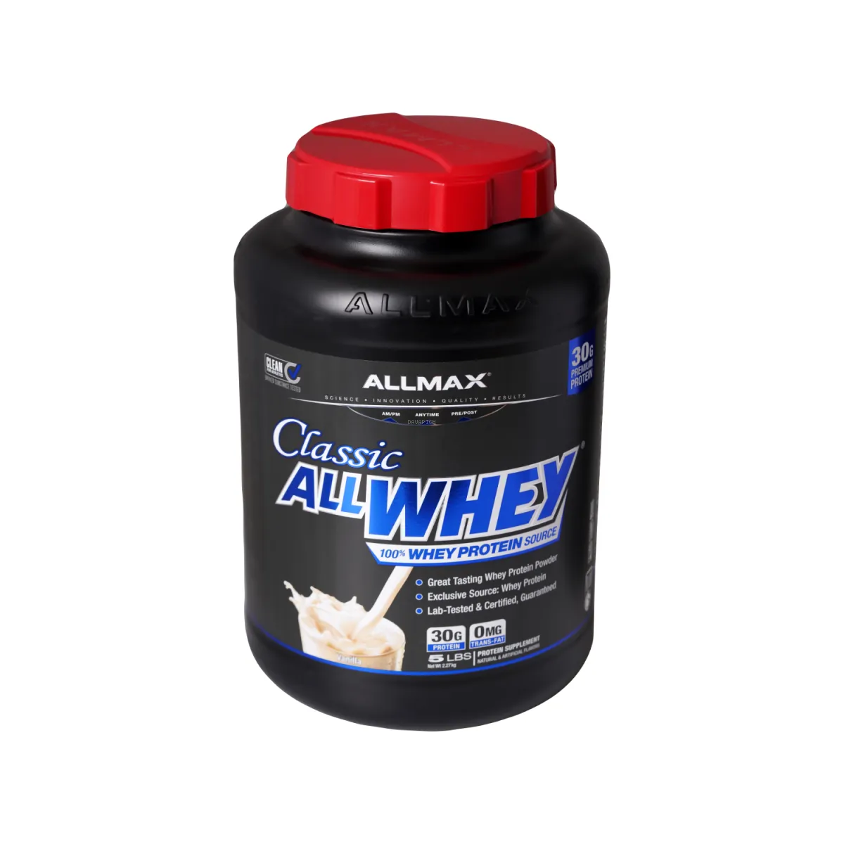 پودر پروتئین کلاسیک آل وی آلمکس طعم وانیل 2270 گرم