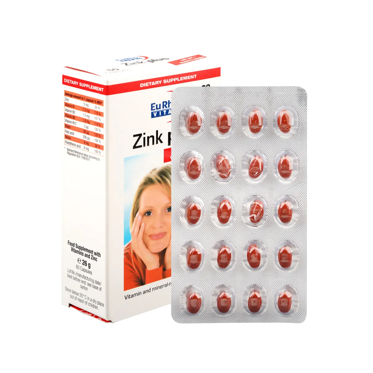 قرص زینک پلاس یوروویتال