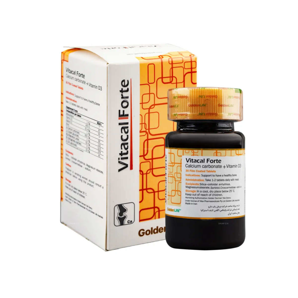 قرص ویتاکل فورت گلدن لایف