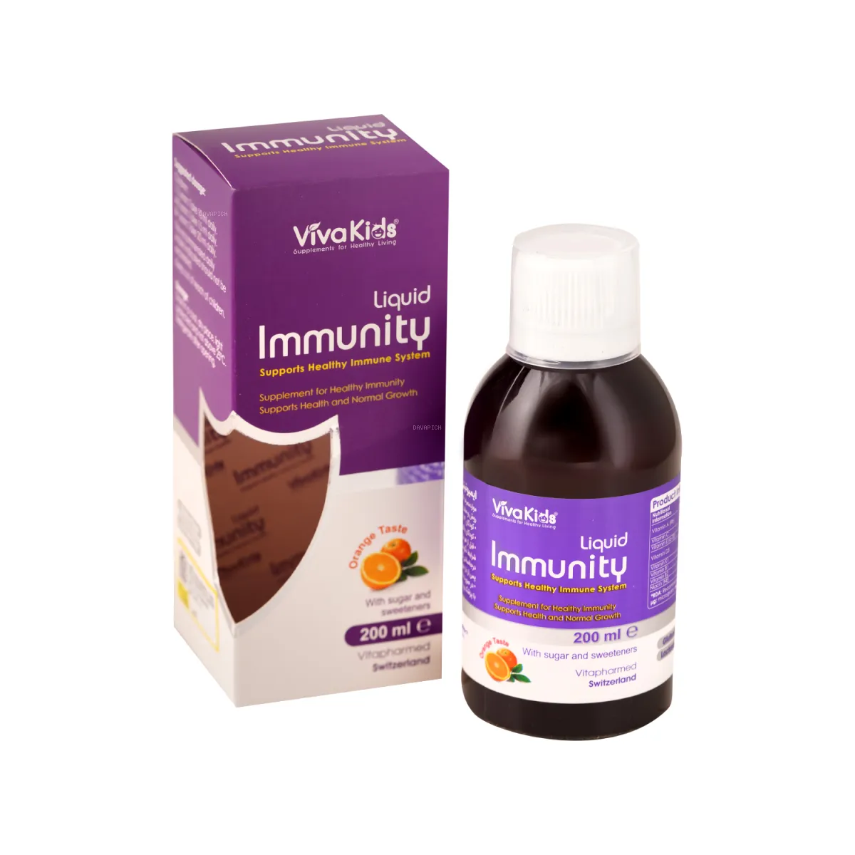 شربت ایمیونیتی کودک ویوا کیدز