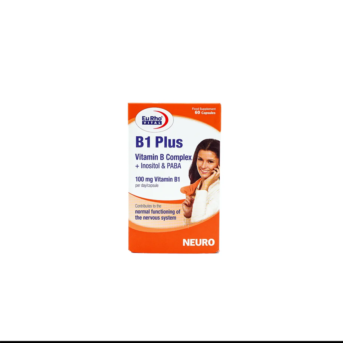 کپسول ویتامین B1 پلاس یوروویتال 
