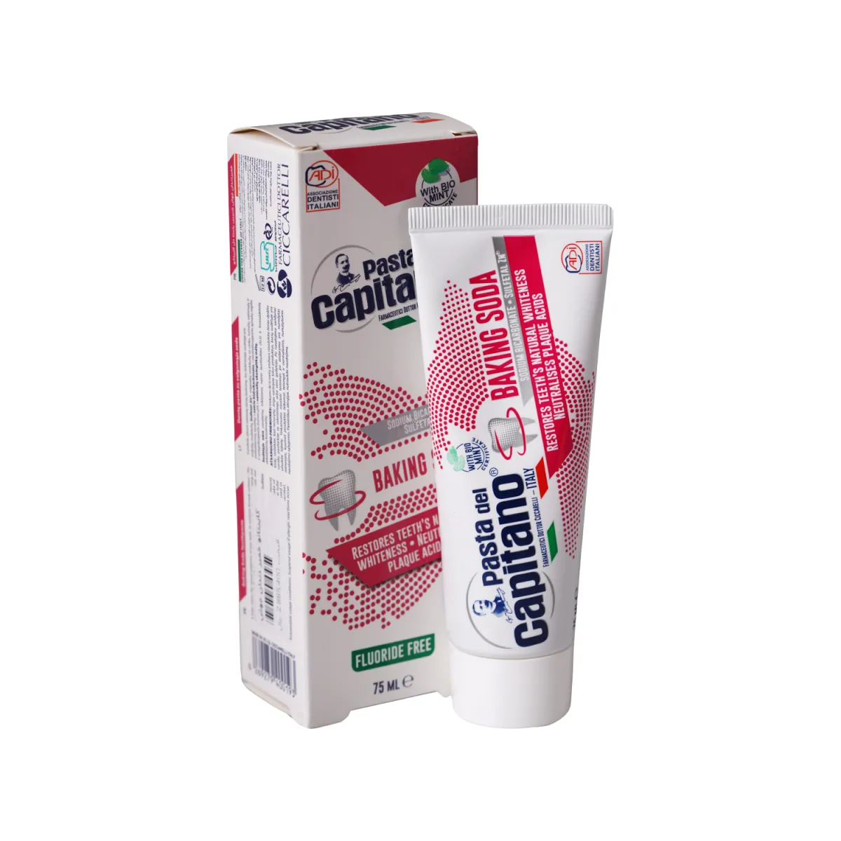 خمیر دندان پاستا دل کاپیتانو حاوی جوش شیرین