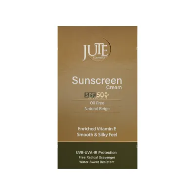 کرم ضد آفتاب SPF50 ژوت رنگ بژ طبیعی مناسب پوست چرب