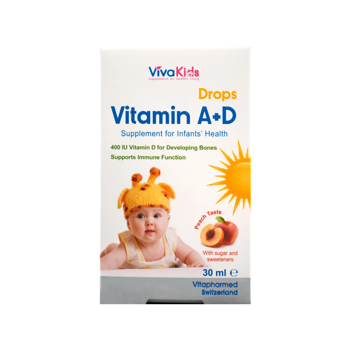 قطره ویتامین A+D ویوا کیدز