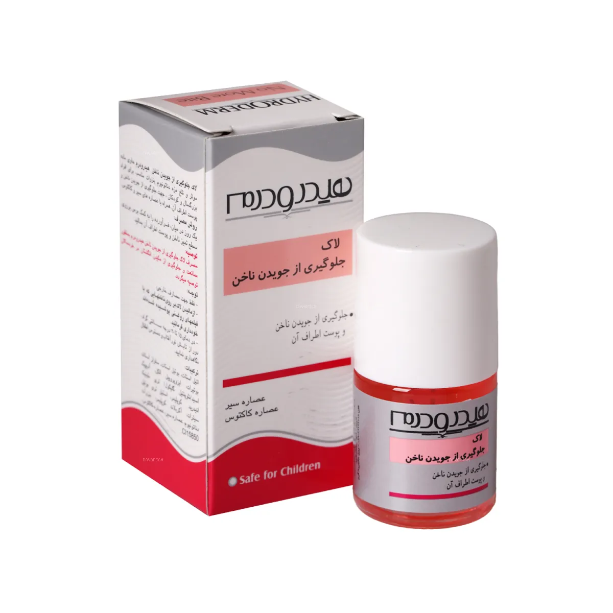 لاک جلوگیری از جویدن ناخن هیدرودرم