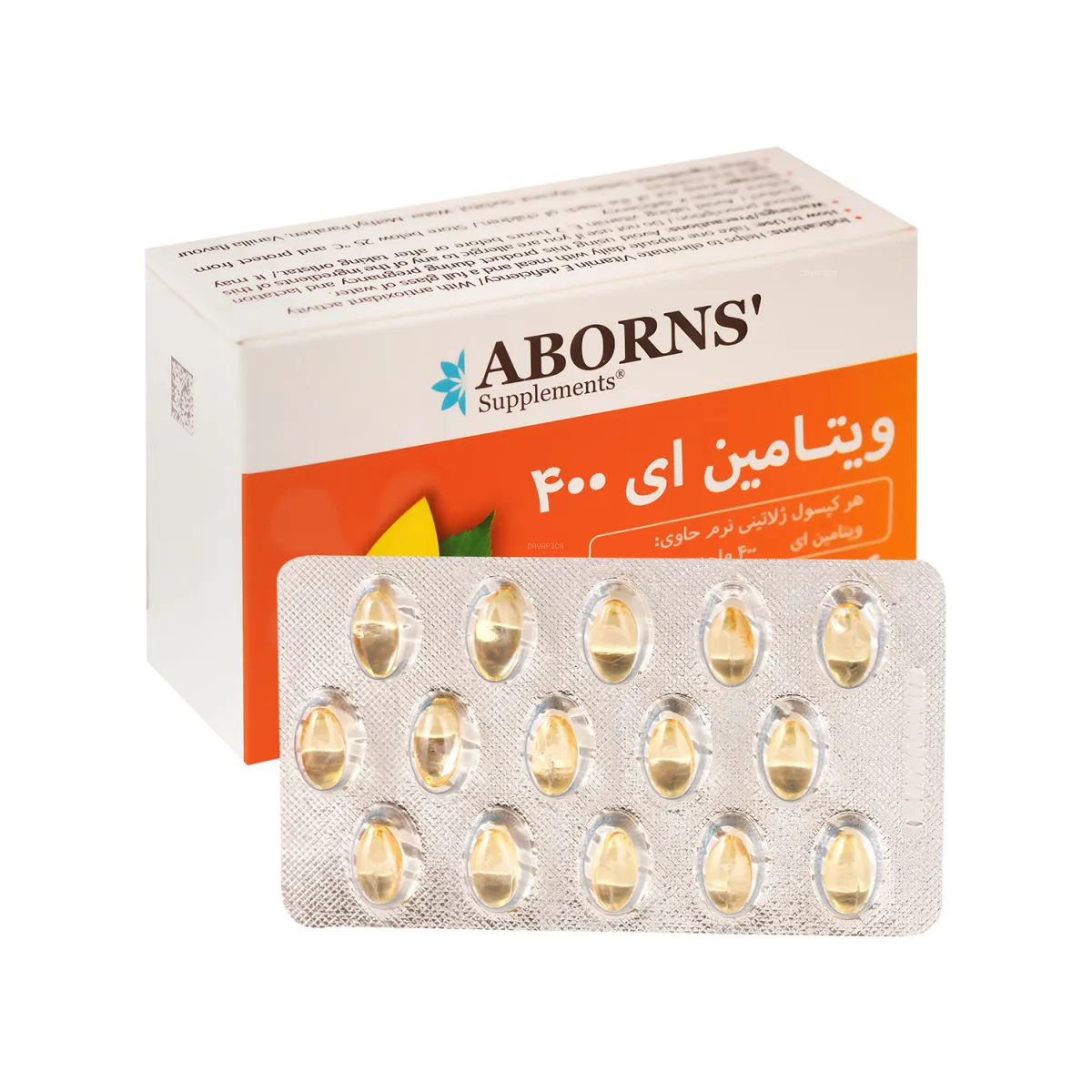 قرص ویتامین E ابورنز 400 واحد