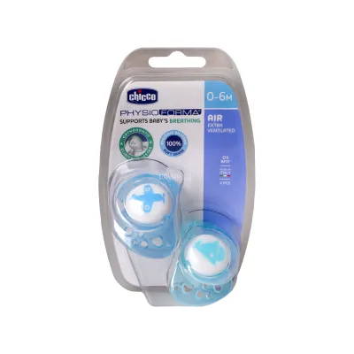 پستانک چیکو طرح هواپیما و قایق مناسب ۶-۰ ماه