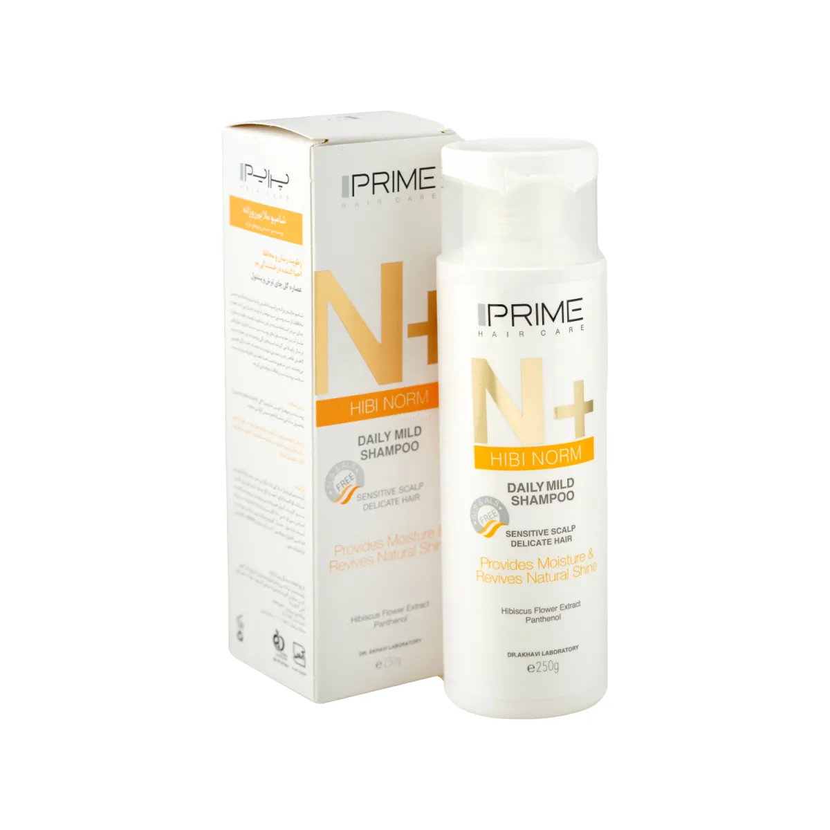 شامپو ملایم روزانه پرایم مناسب موی نازک و پوست سر حساس 250 میلی لیتر