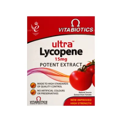 قرص اولترا لیکوپن ویتابیوتیکس 15 میلی گرم