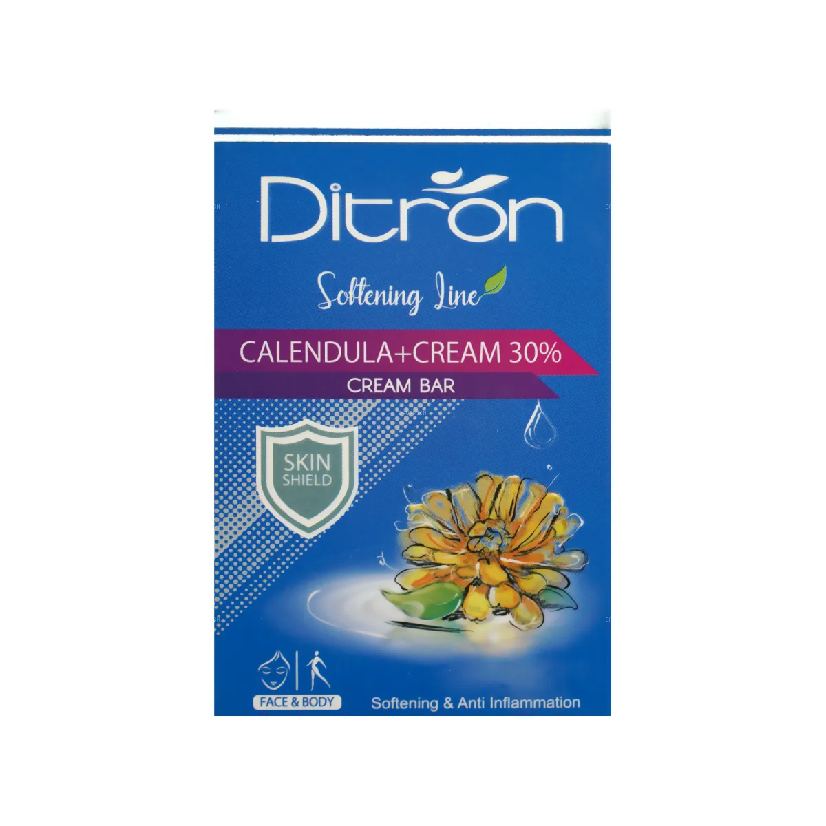 صابون نرم کننده دیترون حاوی عصاره کالاندولا