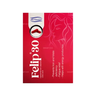 کپسول فلیپ های هلث 30 میلی گرم