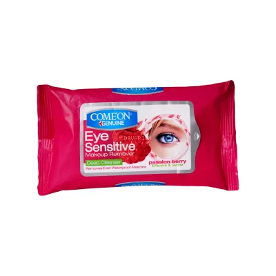 دستمال مرطوب پاک کننده آرایش چشم کامان