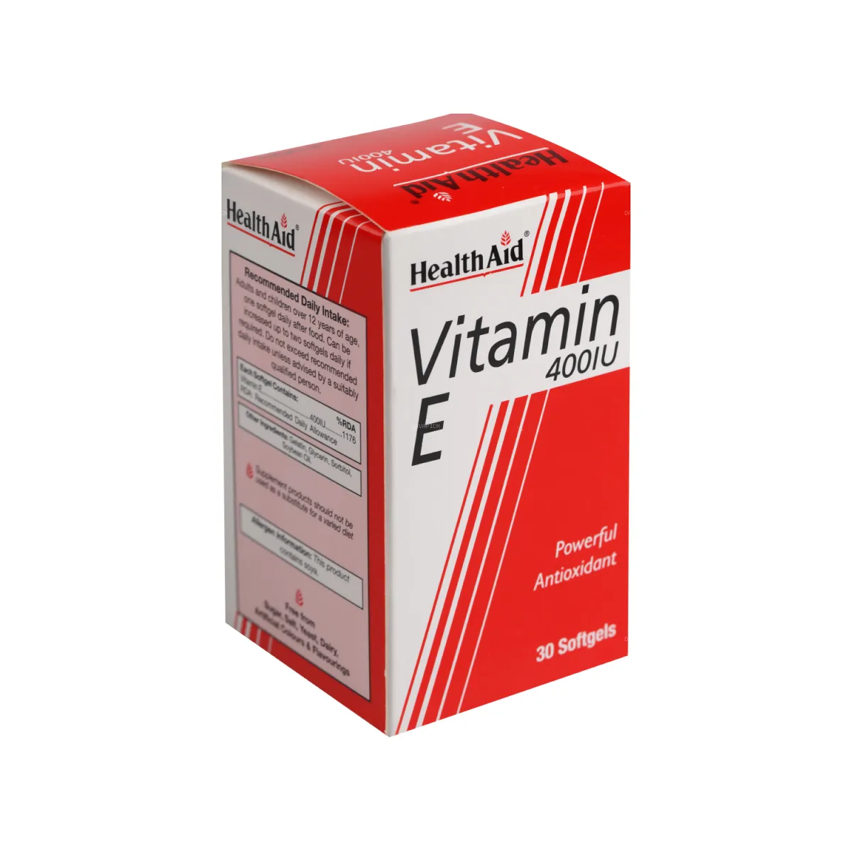 کپسول ویتامین E هلث اید 400 واحد
