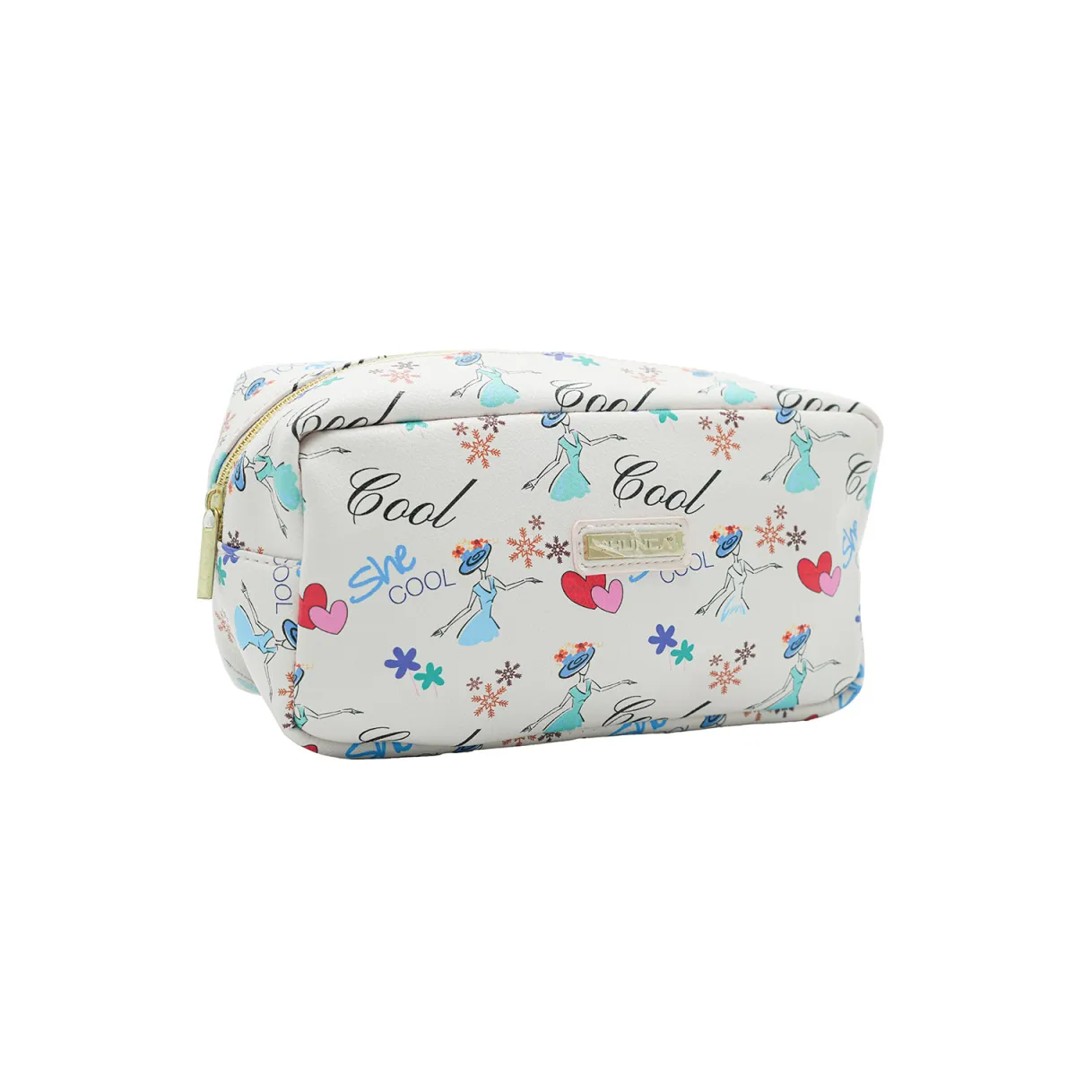 کیف لوازم آرایش هونکا طرح She Cool