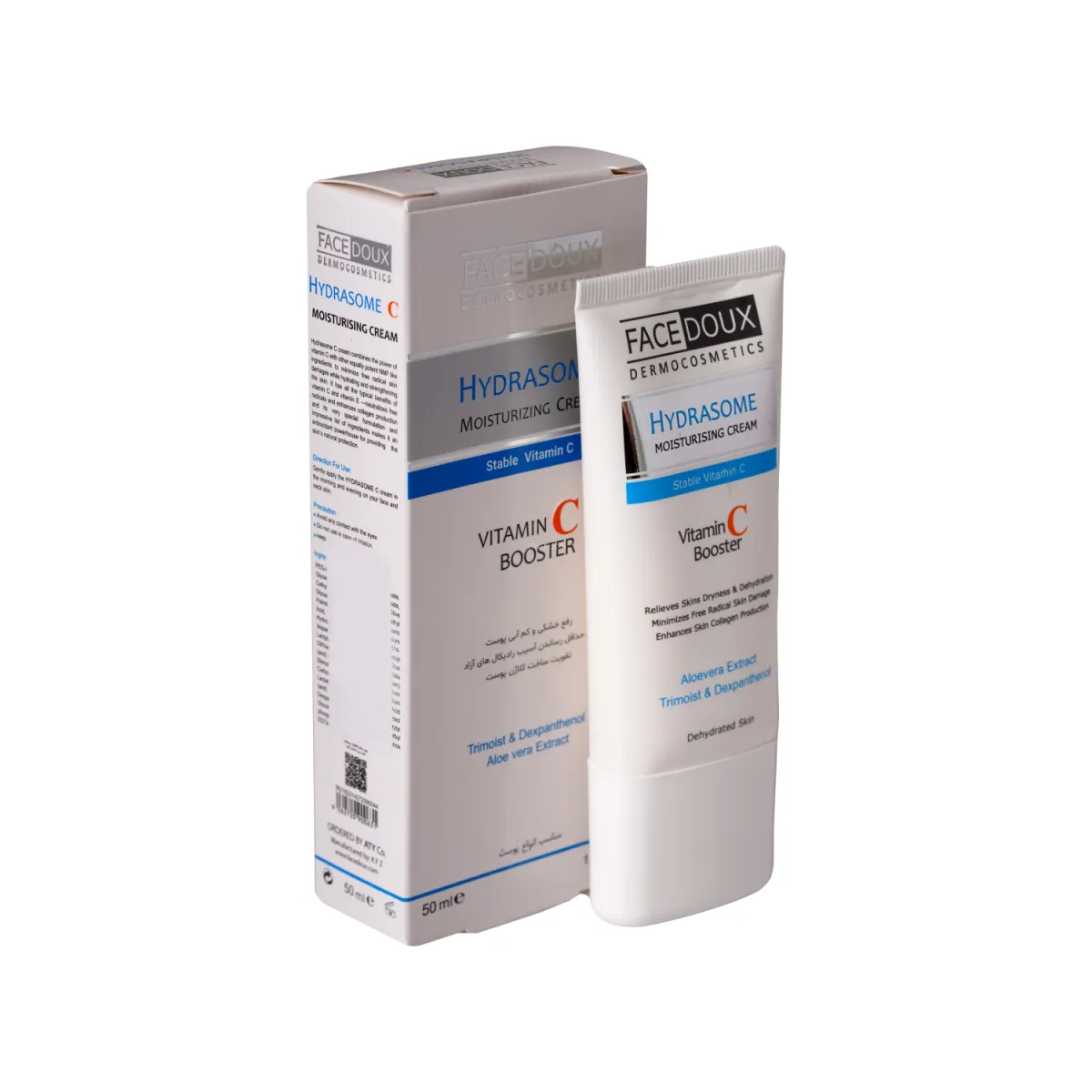 کرم مرطوب کننده فیس دوکس مدل Booster