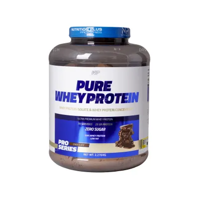 پودر پروتئین پیور وی نوتریشن پلاس طعم شکلات 2270 گرم