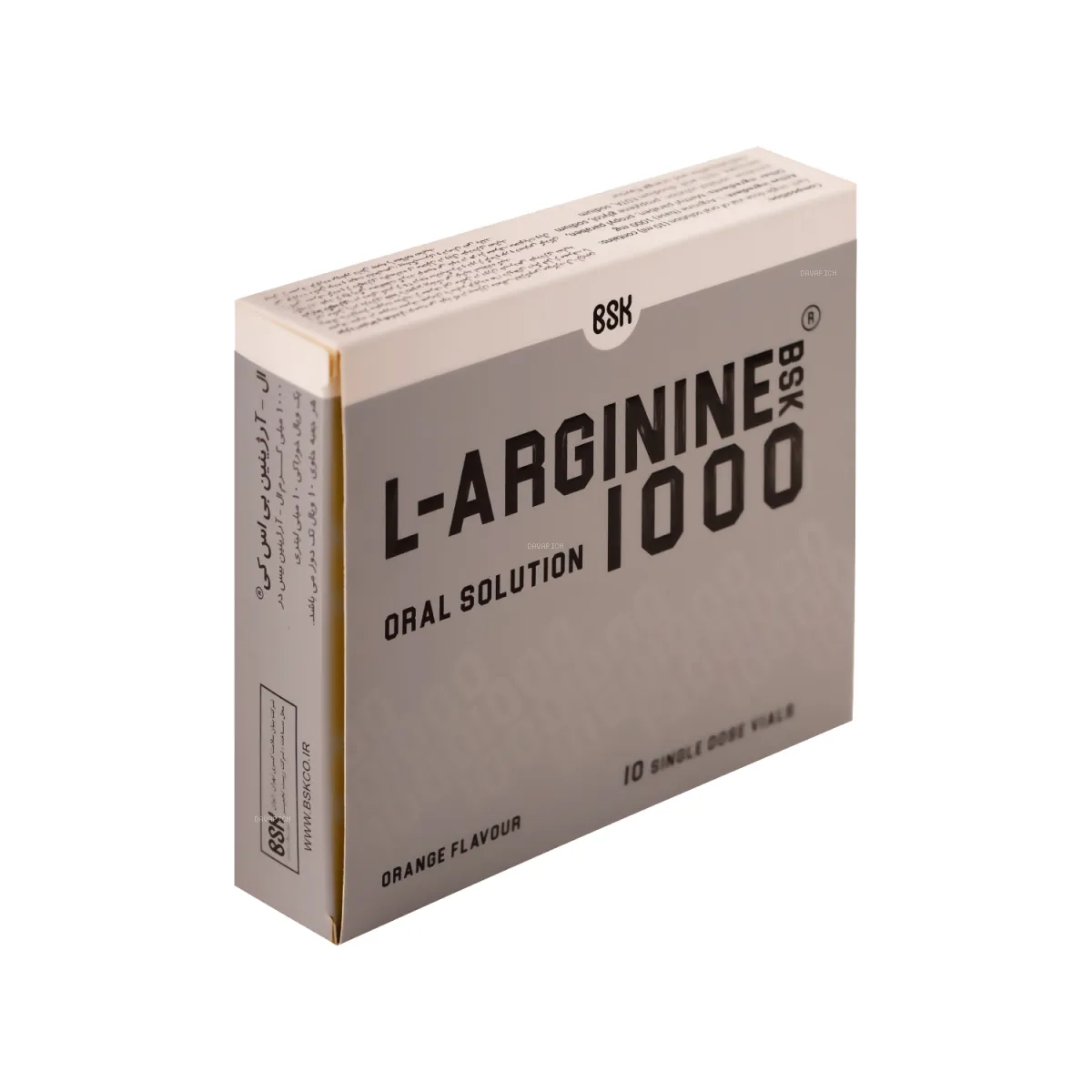 ویال خوراکی ال آرژینین بی اس کی 1000 میلی گرم