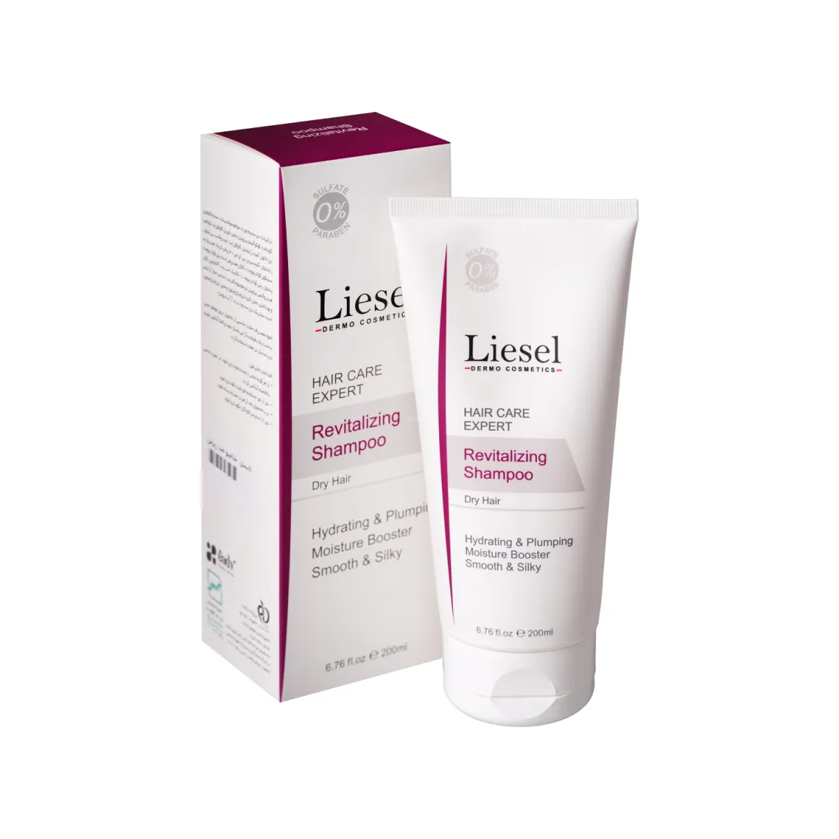 شامپو احیا کننده لایسل مناسب موی خشک 200 میلی لیتر