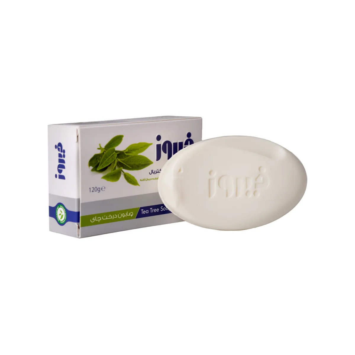 صابون آنتی باکتریال فیروز حاوی عصاره درخت چای
