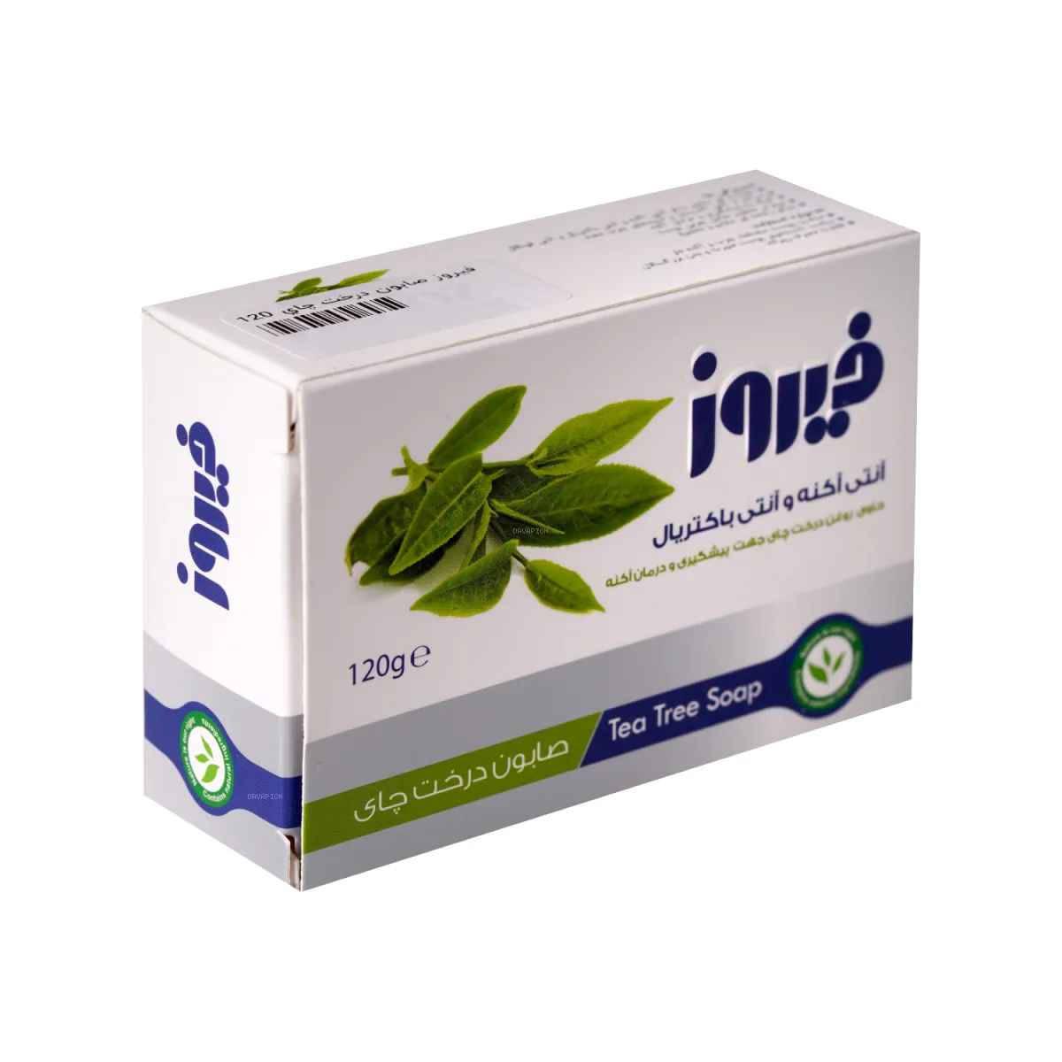 صابون آنتی باکتریال فیروز حاوی عصاره درخت چای