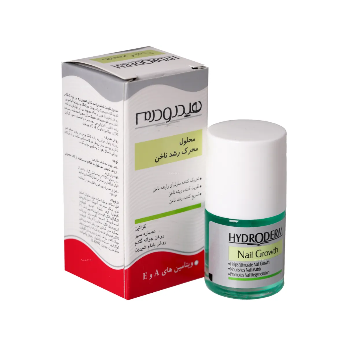 محلول محرک رشد ناخن هیدرودرم