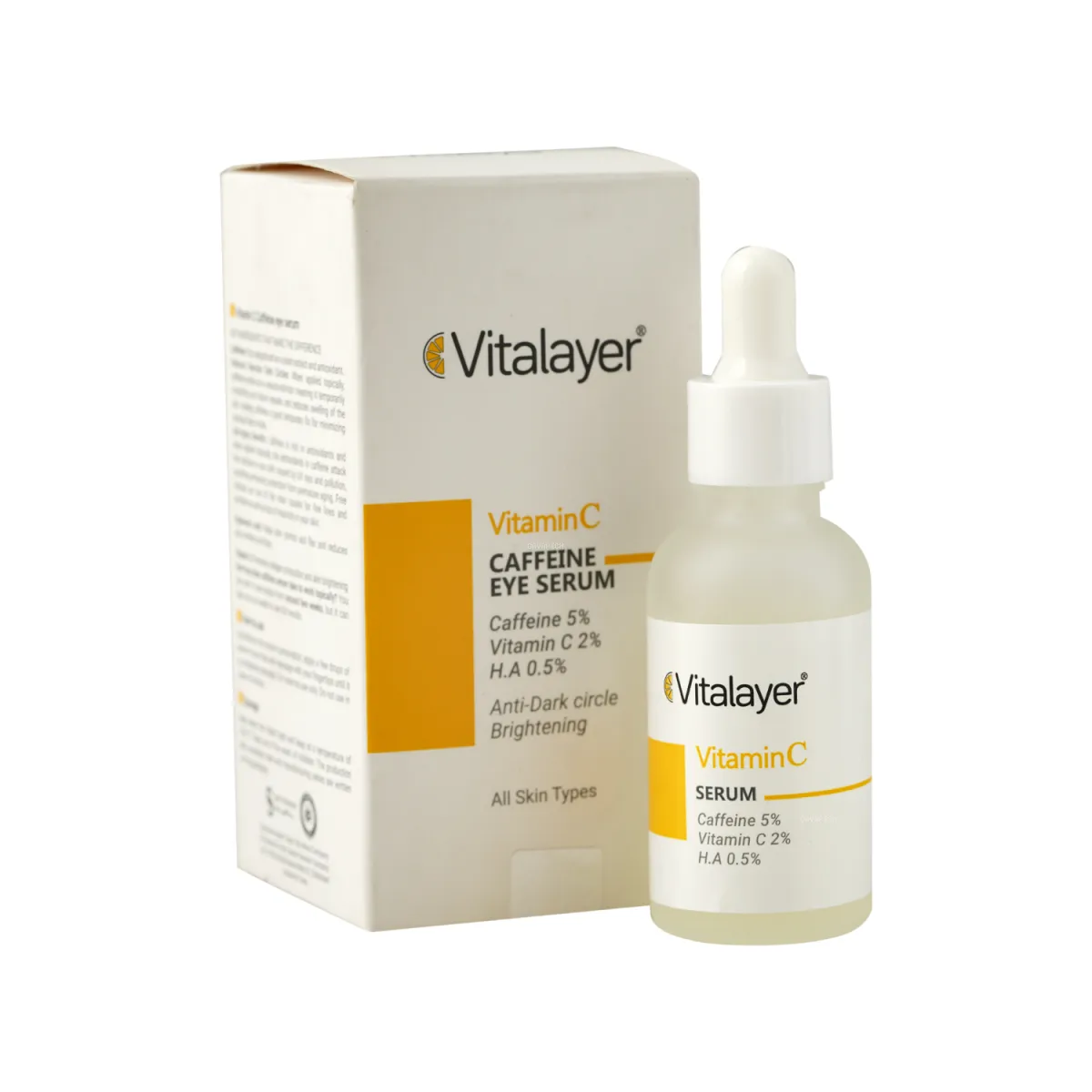 سرم دور چشم ویتالیر سری Activit حاوی کافئین مناسب انواع پوست