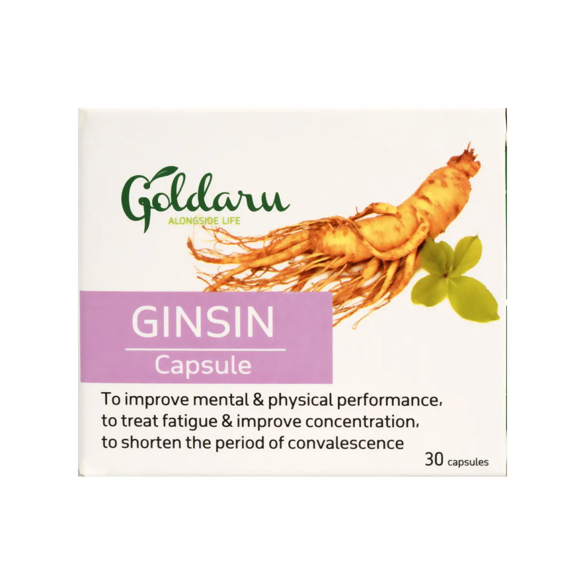 کپسول تقویت قوای جسمی جین سین گل دارو