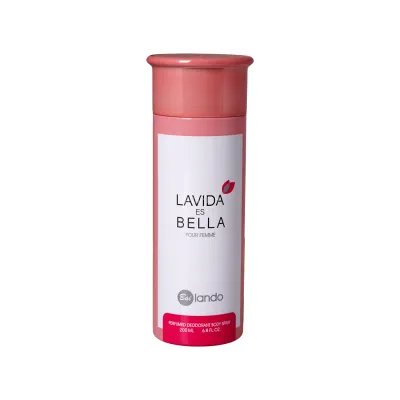 اسپری بدن بایلاندو مدل Lavida Es Bella مناسب بانوان
