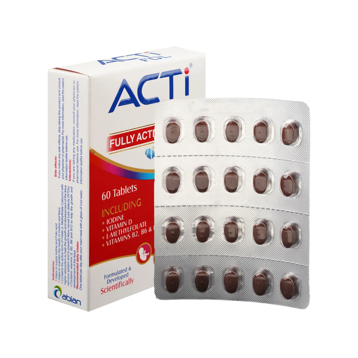 قرص اکتی فول ابیان دارو