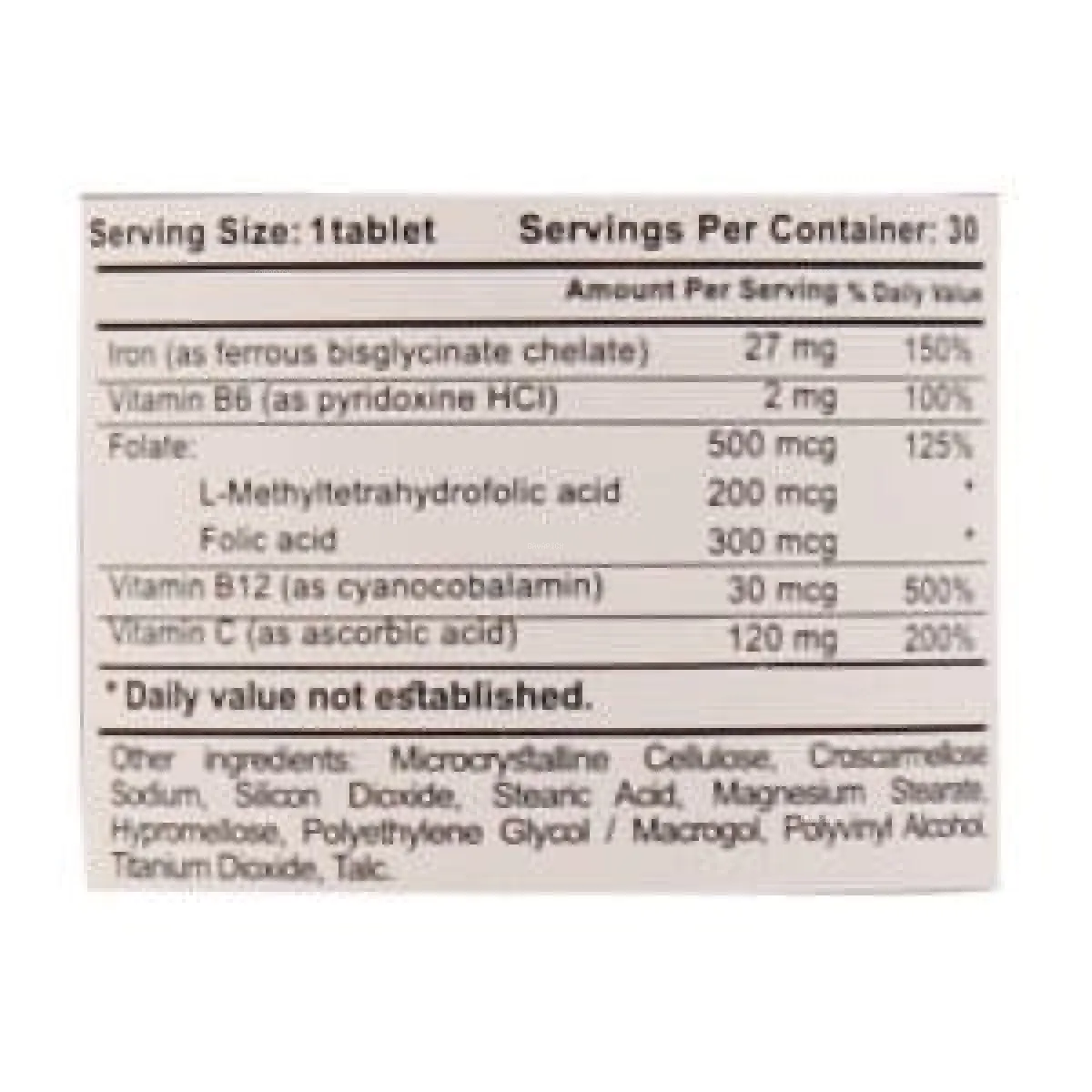 قرص آیرونکس مای نوتریشن