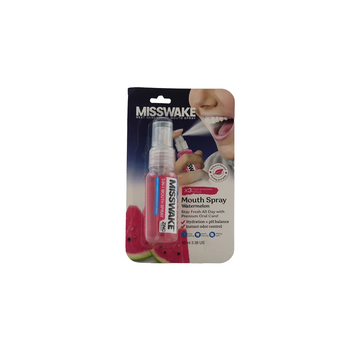 اسپری خوشبو کننده دهان میسویک مدل 3in1 طعم هندوانه